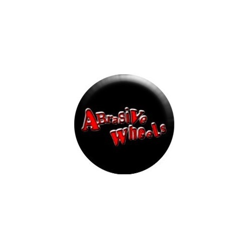 Abrasive wheels - červený nápis