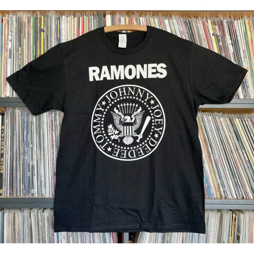 Ramones(kulaté logo+potisk na zádech)